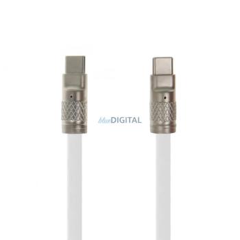 Setty Zink kábel USB-C - USB-C 1,2 m 60W KZC-C-1.2600 fehér kép