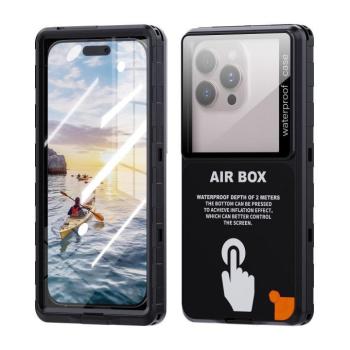 Shellbox Airbox 6.9 univerzális vízálló tok, fekete kép