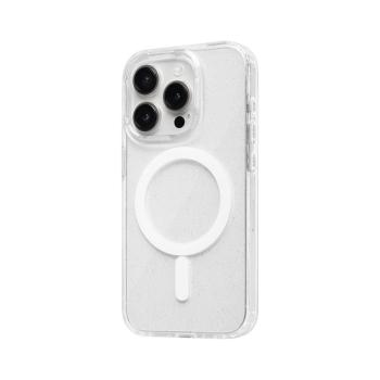 Shine MagSafe-kompatibilis tok iPhone 15 Pro Max - átlátszó csillogós kép