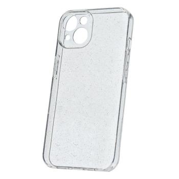 Shine tok iPhone 14 - átlátszó csillogós kép