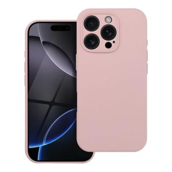 SILICONE 2mm MagSafe-kompatibilis tok iPhone 16 Pro Max - halvány rózsaszín kép