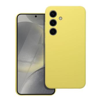 SILICONE 2mm tok Samsung Galaxy A06 5G - citromsárga kép