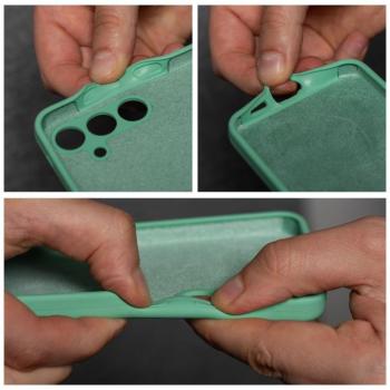 SILICONE 2mm tok Samsung Galaxy S24 FE - mentazöld kép