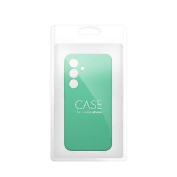 SILICONE 2mm tok Samsung Galaxy S25 Ultra - mentazöld kép