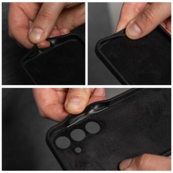 SILICONE 2mm tok Xiaomi Redmi Note 14 Pro Plus - fekete kép