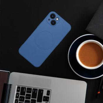 SILICONE MAG COVER MagSafe-kompatibilis tok Samsung Galaxy A16 - kék kép