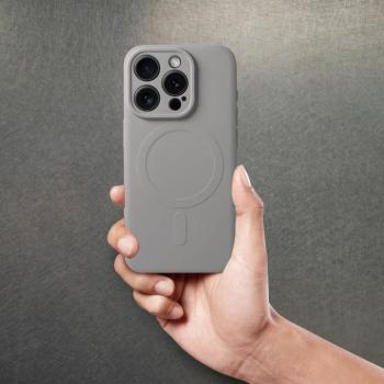 SILICONE MAG COVER MagSafe-kompatibilis tok Samsung Galaxy A55 5G - titánszürke kép