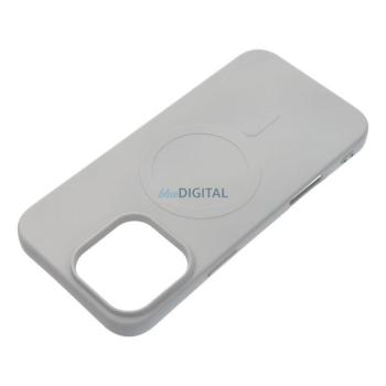 SILICONE MAG COVER tok (nagy kamerakivágással)MagSafe-kompatibilis iPhone 16 Pro Max - titánszürke kép