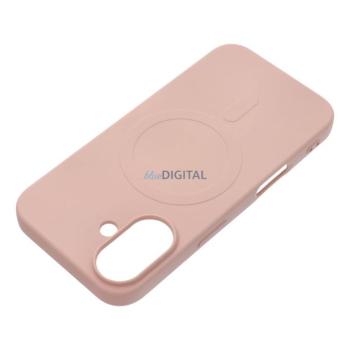 SILICONE MAG COVER tok (nagy kamerakivágással)MagSafe-kompatibilis iPhone 16 Pro - rózsaszín kép