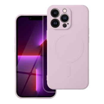 Silicone Mag Samsung Galaxy A57 szilikon hátlap tok, MagSafe, rózsaszín kép