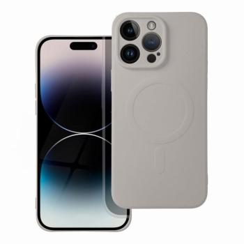 Silicone Mag Samsung Galaxy A57 szilikon hátlap tok, MagSafe, szürke kép