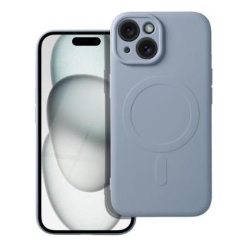 Silicone Mag Samsung Galaxy A57 szilikon hátlap tok, MagSafe, világoskék kép