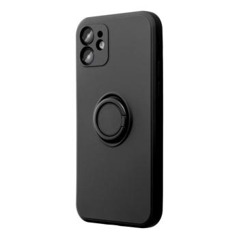 SILICONE RING tok iPhone 16 Plus - fekete kép