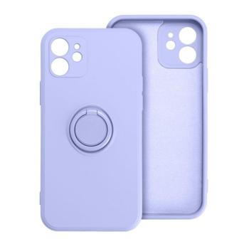 Silicone Ring Xiaomi Redmi Note 15 / Poco M8 5G hátlap tok gyűrűs kitámasztóval, lila kép