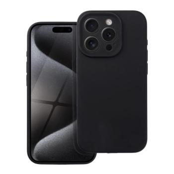 SILICONE tok 2mm iPhone 16 Plus - fekete kép