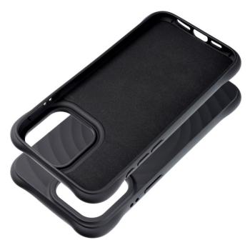 Silicone Zephyr Mag Cover MagSafe-kompatibilis tok iPhone 15 Pro - fekete kép