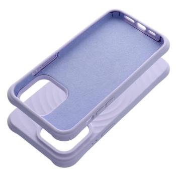 Silicone Zephyr Mag Cover MagSafe-kompatibilis tok iPhone 15 Pro Max - lila kép