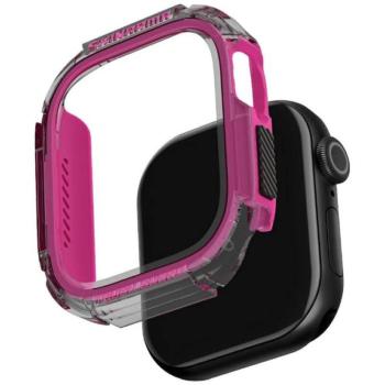 Skinarma Atom tok Apple Watch 42mm - szürke-rózsaszín kép