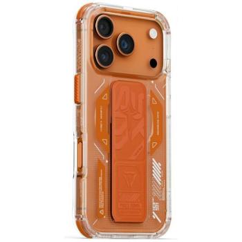 Skinarma Helio Apple iPhone 17 Pro mágneses tok kitámasztóval, narancs kép