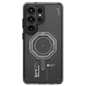 Skinarma Magma Samsung Galaxy S26 Ultra mágneses tok, Magsafe kompatibilis, szürke kép