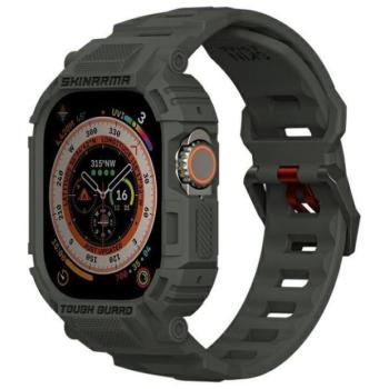 Skinarma Mecha tok szíjjal Apple Watch Ultra/Ultra2 (49mm) - olajzöld kép
