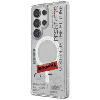 Skinarma Orion MagSafe-kompatibilis tok Samsung Galaxy S25 Ultra - átlátszó kép