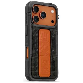Skinarma Phantom Apple iPhone 17 Pro Max mágneses tok kitámasztóval, Magsafe kompatibilis, olive kép