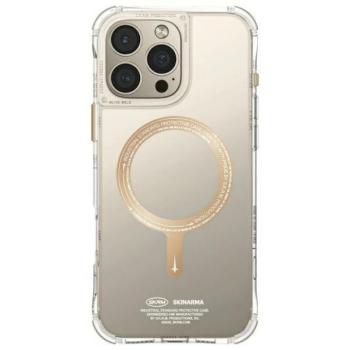 Skinarma Saido Apple iPhone 16 Pro mágneses tok, Magsafe kompatibilis, arany kép