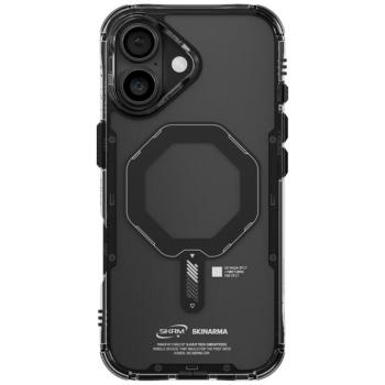 Skinarma Saido Apple iPhone 17 mágneses tok, Magsafe kompatibilis, fekete kép