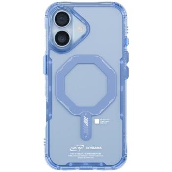 Skinarma Saido Apple iPhone 17 mágneses tok, Magsafe kompatibilis, kék kép