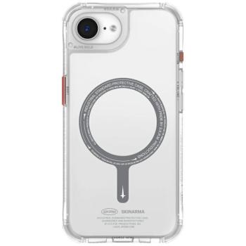 Skinarma Saido Apple iPhone 17e / iPhone 16e mágneses tok, Magsafe kompatibilis, átlátszó kép
