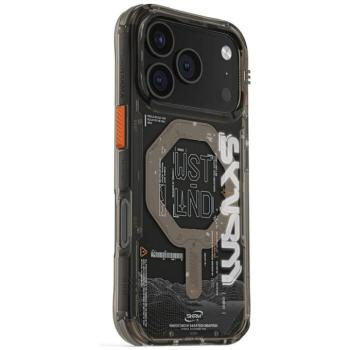 Skinarma Sonix Apple iPhone 17 Pro mágneses tok, Magsafe kompatibilis, fekete kép