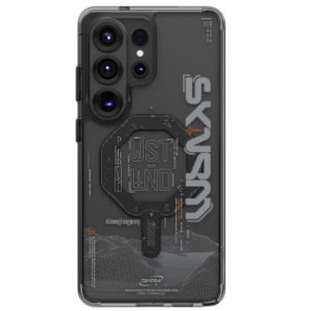 Skinarma Sonix Samsung Galaxy S26 Ultra mágneses tok, Magsafe kompatibilis, fekete kép