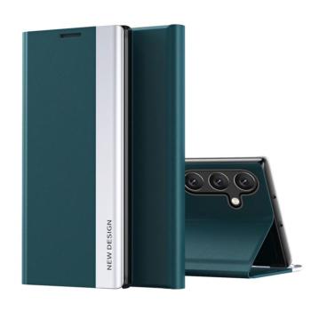 Sleep Case Pro kinyitható tok Samsung Galaxy S25 - zöld kép