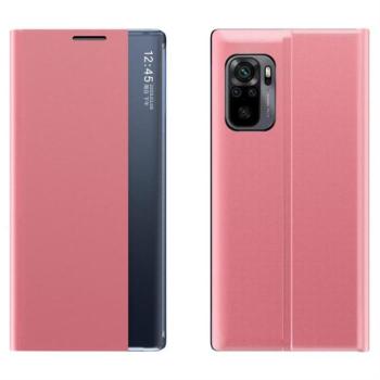 SLEEP tok flipes kihajtható tok az smart ablakhoz Xiaomi Redmi K40 Pro + / K40 Pro / K40 / PoCo F3 Pink kép