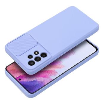 Slide Samsung A35 5G, kameravédős szilikon tok, levendula kép
