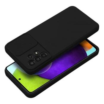 Slide Samsung S23 FE, kameravédős szilikon tok, fekete kép