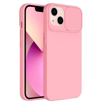 SLIDE tok iPhone 14 Plus világos rózsaszín kép