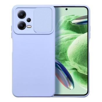 Slide Xiaomi Redmi Note 12 5G, kameravédős szilikon tok, levendula kép