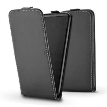 Slim Flexi Flip bőrtok - Samsung A515F Galaxy A51 - fekete kép