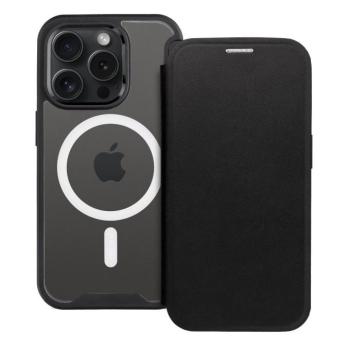 SMART MAG MagSafe-kompatibilis könyvtok iPhone 12 Pro - fekete kép