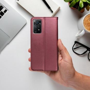 SMART MAGNETO kinyitható tok Xiaomi 15 - bordó kép