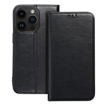 SMART MAGNETO könyvtok iPhone 16 Pro - fekete kép