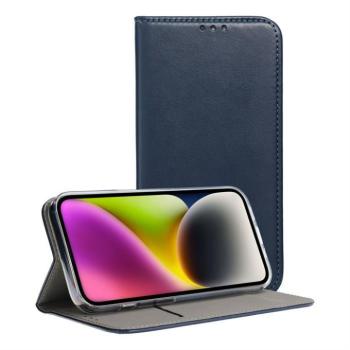Smart Magneto könyvtok tok IPHONE 15 PLUS sötétkék kép