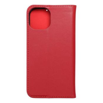 SMART PRO iPhone 15 bordó bőr tok kép