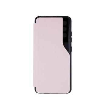 Smart view TPU Xiaomi Redmi 9T világos rózsaszín okos könyvtok kép