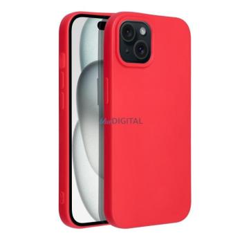 SOFT Case IPHONE 15 piros tok kép