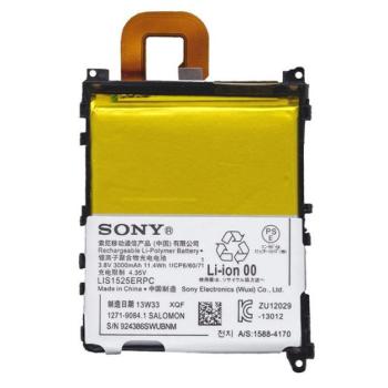 SONY akku 3000 mAh LI-Polymer (belső akku, beépítése szakértelmet igényel) Sony Xperia Z1 (C6903) kép