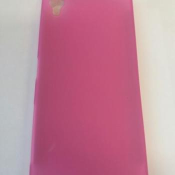 Sony Xperia X pink rózsaszín Szilikon tok kép