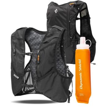 Spigen A721 Dynamic Shield futómellény futáshoz / túrázáshoz, telefon-és kulacstartó résszel + 500ml kulacs, fekete (L-XL) kép